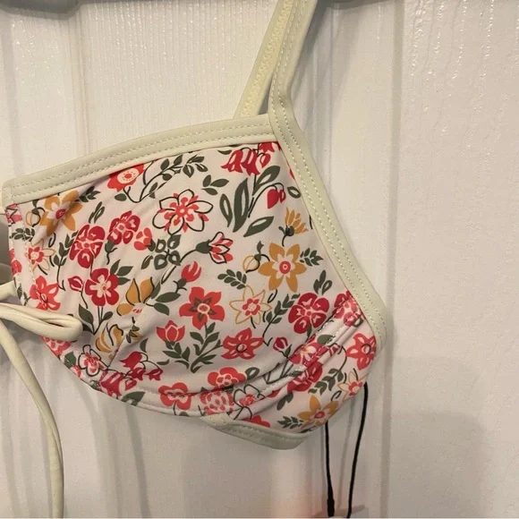 NWT Cider Underwire Floral Cheeky Fully Lined Bikini Swimsuit Small - Picture 4 of 15